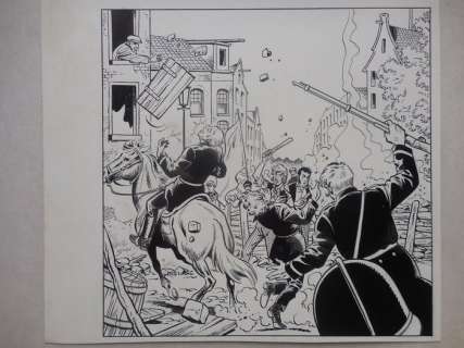 Van Riet, Ronald - Original cover - Robert en Bertrand - De palingoproer - (1989) | Catawiki