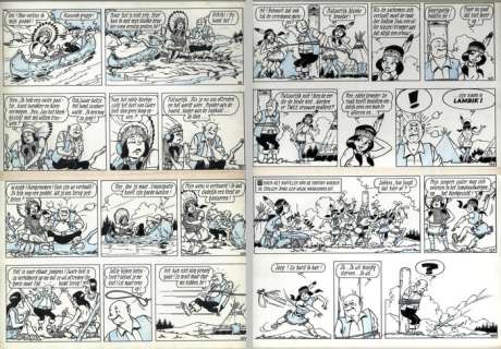 Vandersteen, Willy - 2 Opeenvolgende pagina’s - Suske en Wiske - Twee Toffe Totems - (1970) | Catawiki