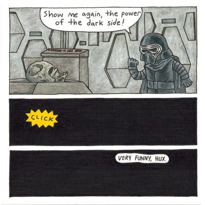 Jeffrey Brown | Rey And Pals Page the Power of the Dark Side | Scott Eder