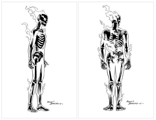 Brett Breeding Medina | Doctor Phosphorus - Creature Commandos - Turn Around Art | Catskill Comics