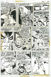 John Buscema, Joe Sinnott | John Buscema & Joe Sinnott Fantastic Four 132 Page 19 Inhumans Fs | ComicArtFans Classifieds