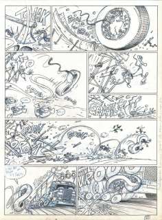 David Edouard | PLANCHE ORIGINALE 17 TOME 2 de RAT’S Quand pousse le bitume | Galerie Napoléon