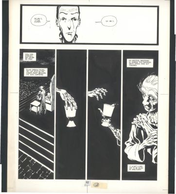 Tim Sale | Tim Sale Theives’ World Art - Dramatic Art Issue Thieves’ World Page 62 | Koch Comic Art