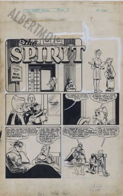Will Eisner | The Spirit Issue 2-2-1947 Page 1 | Albert Moy
