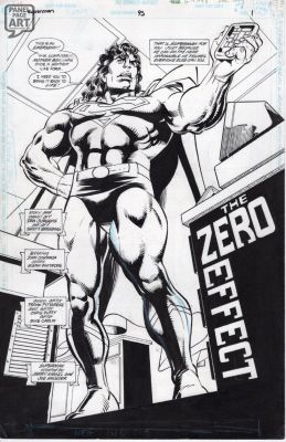 Dan Jurgens | Superman 95 Page 1 Splash | Panel Page Art