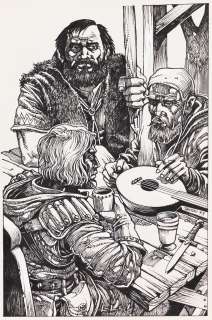 Andrzej Janicki (1966) | Andrzej Janicki (1966) | "Wiedźmin", ilustracja, 1993 | Desa Unicum