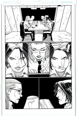John Romita Jr., Klaus Janson | Action Comics #1027 P 2 (Lois Lane Being Interrogated By the Fbi At the Daily Planet!) 2020 | Romitaman