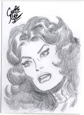 Chris Nye | Sif Sketchcard | Catskill Comics