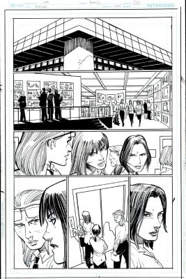 John Romita Jr., Klaus Janson | Action Comics #1027 P 12 (Lois Lane Being Interrogated By the Fbi At the Daily Planet!) 2020 | Romitaman