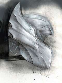 Original Acrylic Painting By Street Artist ANTISTATIK - THORÂ´S HELMET | Catawiki