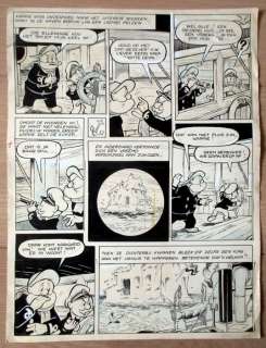 Toonder Studios - Original page - Kappie en de Smeltstralers - (1954) | Catawiki