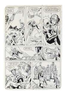 MARVEL COMICS - Alpha Flight No. 33 P. 10 by Sal Buscema and Gerry Talaoc | Propstore