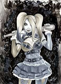 Original Color Illustration By Mirka Andolfo - Harley Quinn 