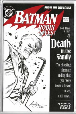 Rafael Albuquerque | Joker on Death In The Family Sketch Cover | Essential Sequential