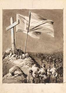 Beltrame Achille - "Legionary rite in honor of the fallen", 1937 | Urania Casa d’Aste