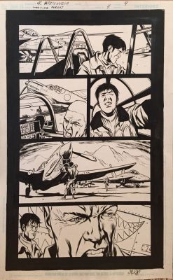 The War That Time Forgot #4, pg. 4 Al Barrionuevo & Jimmy Palmiotti – Original Art | PaperFilms