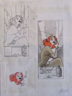 Lapone, Antonio - illustration originale - Metropol parfun | Catawiki