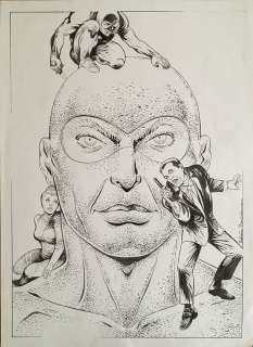 Bonadimani, Roberto - illustration, tribute to Diabolik | Catawiki