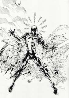 Domenech Sergi - Secret Wars: Black Spiderman | Corner4art Auctions