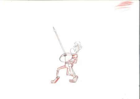 Studios Uderzo | Studios Uderzo La Surprise de César, 1986 Dessin au crayon… | Sadde