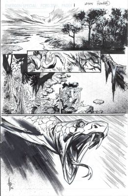 Jason Howard | Energon Special Free Comic Book Day 2026 Issue 01 Page 01 | Splash Page