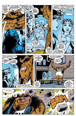 Alan Davis, Paul Neary | Excalibur #12 P 20 (Kitty Pryde And a Princess of This Alternate Universe Captured By an Ogre!) 1989 | Romitaman