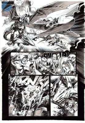 Nic Klein | The Infernal Hulk Issue 4 Page 1 | Felix Comic Art