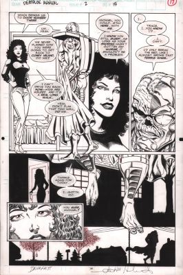 John Hebert, Roy Richardson | Deathlok Annual #2 P.15 - Deathlok Rejects Trace - Signed - 1993 | Anthony’s Comic Book Art