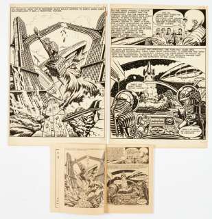 Rick Random: 2 original artworks (1957) by Ron Turner for… | Comic Book Auctions ltd