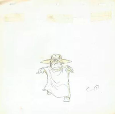 Matsumoto Leiji - Galaxy Express 999 | Galaxy Express 999 – Tetsuro – Genga – 3012 | La Galerie de la Bande Dessinée