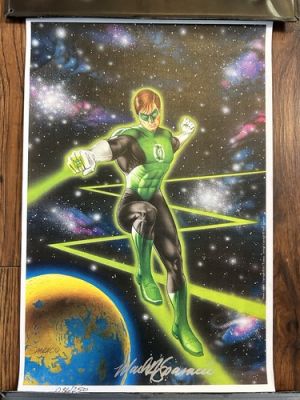 Mark Sparacio Signed Numbered DC Comics Art Green Lantern 11 X 17” 036/250 | eBay US (Buy It Now)