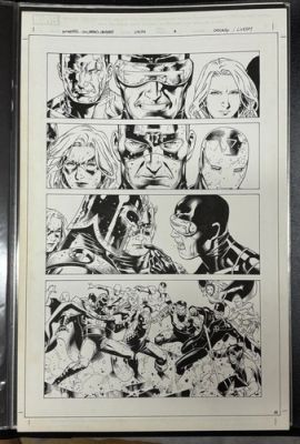 JIM CHEUNG Avengers Children’s Crusade Issue #7 Page 4 Original Art
