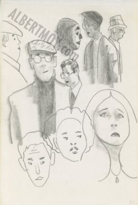 Alex Toth | Sketches Page 261 | Albert Moy