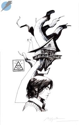 Mike Huddleston | Minor Arcana Issue 12 Page Cover | Felix Comic Art
