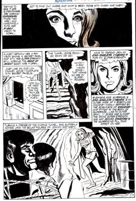 Henry Scarpelli, Mike Sekowsky | Adventure Comics #407 P 17 (Supergirl in Every Panel!) 1971 | Romitaman