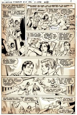Murphy Anderson | Dc Comics Presents #5 P 8 (Superman in Every Panel...Lori Lemaris Also!) 1978 | Romitaman
