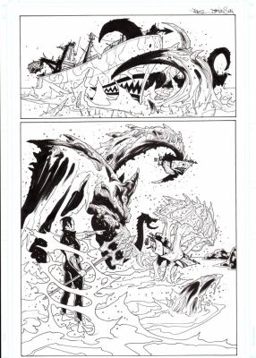 Paul Davidson – Namor – 8p9 – 2025 | Berserker Art