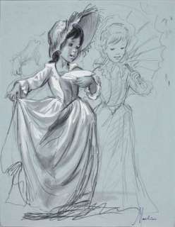 Marlier, Marcel (193... | PROJET DE COUVERTURE POUR MARTINE FAIT DU THEATRE Ouvrage... | Coutau Bégarie