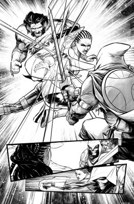 Julius Ohta | Wolverine Issue 23 Page 07 | ComiConArt