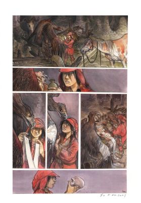 Sokal Benoît | Planche originale 40 de KRAA Tome 1 | Galerie Napoléon