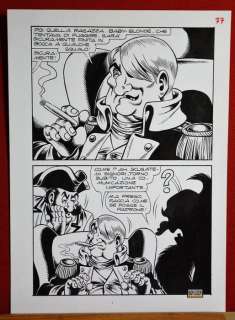 Magnus - original plate "Alan Ford" no. 57 page 37 | Catawiki
