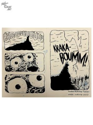 Manix Abrera | Dingoliath #1 Pgs 19 & 20 Issue 1 Page 19 And 20 | Next Comic Art