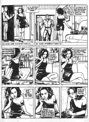 Varenne Alex | Calque original 24 de la série Lola | Galerie Napoléon