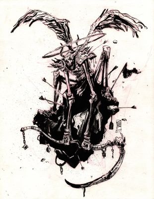 Eric Bonhomme | Angel of Death by Eric Bonhomme | The Artist Bullpen