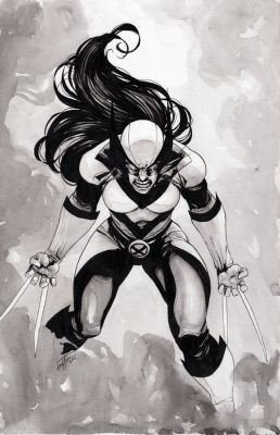 Lori Hanson | X-23 Wolverine Pinup X-Men | TDArt
