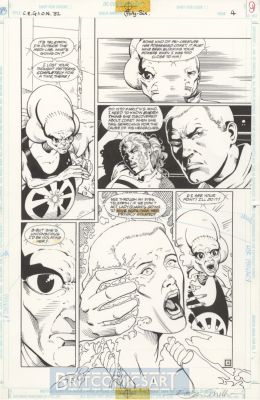 Barry Kitson, Robin Smith | Legion 92 46 Pg 4 By Barry Kitson & Robin Smith Issue 46 Page 4 | BritComicsArt