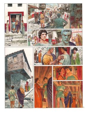 Grella Paolo | Planche originale 13 POMPÉI Tome 1 ASSA | Galerie Napoléon
