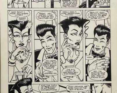 Pander Brothers | Grendel: Devil’s Legacy #4 / Pg. 14 - Original Page by the Pander Brothers | Pander Brothers