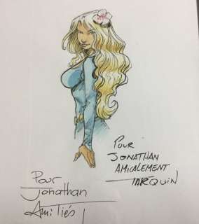 Tarquin, Didier - Dessin original en couleur - Portrait de C’ian - Lanfeust de Troy - (2016) | Catawiki