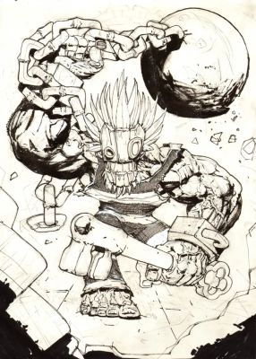 Simon Bisley – Computer game character design | Berserker Art